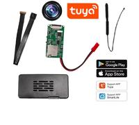 Caméra sans fil intelligente Tuya Mini DIY HD 1080P, caméra de sécurité intérieure, WiFi 2.4G, vision à distance, détection de mouvement