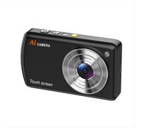 Caméra selfie beauté IA HD 3,6 pouces avec écran tactile IPS, WiFi, 8 Go de RAM, 1300 W, objectifs avant et arrière