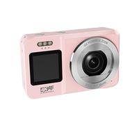 Caméra Selfie Double Écran 4K 64MP Zoom 18X Portable Numérique Pour Vloggings Voyage Scolaire ABS Pour Adolescents