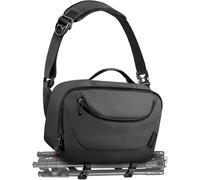 Camera Shoulder Bag Waterproof Camera Bag with Tripod Holder DSLR SLR Mirrorless Small Shoulder Bag for Photographers,Black,Camera Case