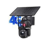 Caméra Solaire 4G RobiCam 599 - 6MP Ultra HD, Zoom Optique 20X, Double Objectif