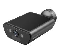 EZVIZ Caméra solaire EB5 4K sur batterie – Panneau intégré, Détection IA, Vision nocturne couleur