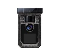 Technaxx Caméra de Surveillance Solaire Wildcam Wi-FI TX-326 pour la Faune Sauvage avec écran 1,77", Vision Nocturne, détecteur de Mouvement PIR, Batterie 5000 mAh, IP65, déclenchement en 0,4s