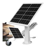 Camera Solar Panel | Camera Solar Panel with 360 Degree Adjustable Mount | Fast Charging Electronic Accessories for Phones RV Travel Fishing Hiking Camping Garden Outdoor Patio