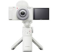 Caméra Sony ZV-1F Vlogging (Blanc) + Sony GP-VPT2BT Blanc