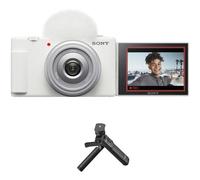 Caméra Sony ZV-1F Vlogging (Blanc) + Sony GP-VPT2BT Noir
