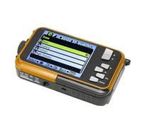 Caméra sous-Marine 4K à Mise au Point Automatique avec Résolution 56 MP, Carte Mémoire 64 Go, Double écran pour L'exploration et L'enregistrement (Yellow)