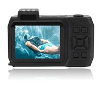 Caméra sous-Marine 4K, Zoom Optique 10X, Mise au Point Automatique avec Double écran de 2,88 Pouces et 1,44 Pouces, Caméra étanche 65MP 33 Pieds, Prise en d'une Carte de