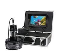 Camera Sous Marine, 9 pouces DVR Enregistreur sous-marin de pêche vidéo caméra Fish Fish Fisher 38 LE Caméra tournante DS 360 degrés 20m 50m 100m Détecteur de Poisson Sous-marin étanche(38 LEDs 100M c