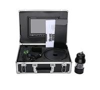 Camera sous marine peche 9 pouces DVR Enregistreur 20m / 50m / 100m Fiseur de poisson de pêche sous-marine IP68 Imperméable 38 Le Caméra tournante DS 360 degrés(F8300DB-2L-20M)