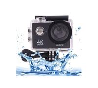 Caméra Sport 4 K Ultra HD 12 Mp LCD 2 Pouces Wifi 170 Degrés Étanche Noir YONIS