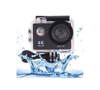 Caméra Sport 4 K Ultra HD 12 Mp LCD 2 Pouces Wifi 170 Degrés Étanche Noir + SD 16Go YONIS