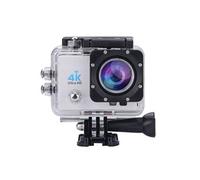 Caméra Sport 4K 16Mp Étanche Grand Angle 170° Wifi Écran LCD 2 Pouces HDMI Blanc + SD 8Go YONIS