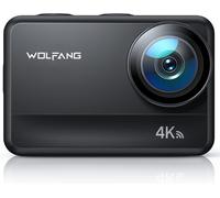 Caméra Sport 4K 60Fps, Ga400 Action Cam Étanche 40M Eis Stabilisateur Caméra Moto Grand Angle Ultra Hd Caméra Vidéo Vlog Écran Tactile Appareil Photo Avec Télécommande, 2 Piles 1350Mah¿