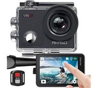 Caméra Sport 4K AKASO V50X Action Caméra Sportive Ultra Full HD Stabilisateur avec Télécommande Écran Tactile 30fps G