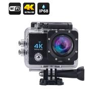 Caméra Sport 4K Ultra HD 16Mp Étanche Grand Angle 170° Action 2 Pouces HDMI Wifi + SD 4Go YONIS
