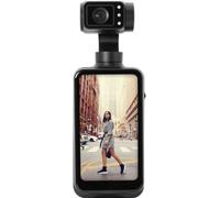 AgfaPhoto Realimove MC3X - Mini Caméra Stabilisée 3 Axes, Vidéo Full HD, Écran LCD, Connexion Wi-FI, Batterie Lithium - Noir