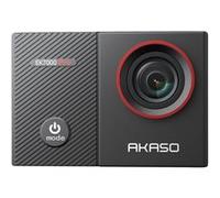 Caméra Sport AKASO 4K 30fps 20MP WiFi avec Ecran LCD Tactile Ultra HD Stabilisateur Caméra étanche 40M et 2 Batteries Noir Noir