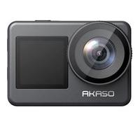 Caméra Sport AKASO Brave 7 4K IPX8 10M Étanche Écran Tactile 30FPS 20MP EIS 2.0 110'' WiFi 512GB Commande Vocale Support Micro Noir Noir G