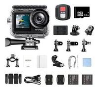 Caméra Sport Brave 7 LE SE Etanche 4k 20 Millions pixels Avec 64Go Carte mémoire Noir