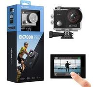 Caméra Sport AKASO EK7000 PRO SE 4K30FPS 20MP Ecran LCD Tactile 170° Angle Réglable Caméra Sportive étanche 40M Noir Noir G