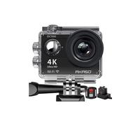 Caméra Sport AKASO Etanche 4k Ultra HD 30fps 2 Batteries Rechargeables Télécommande 19 Kits d'Accessoires Noir
