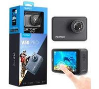 Caméra Sport AKASO V50 PRO LE WiFi 4K30FPS 20MP écran tactile étanche 100 pieds Support ext Mic (non include) Noir Gris