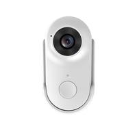 Camera Sport Animale HD 1080P Avec Collier Et Carte Mémoire 32G Incluse Blanc YONIS