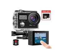 Caméra Sport Brave 4 SE 4K 20MP Etanche 30M 5X Zoom Support External Mic 2 Batteries Avec 32Go Carte mémoire Noir