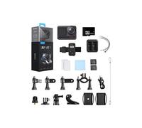 Caméra Sport AKASO Brave 8 Etanche 4k 64Go Noir Noir