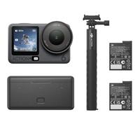 Caméra Sport - DJI Osmo Action 6 Bundle Optimisé,capteur carré 1/1,1″, ouverture variable, 8K idéale pour les tournages en extérieur