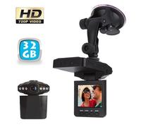 Camera Embarquée Sport Pro HD 720P Voiture Boite Noire 32 Go Vision de Nuit Auto