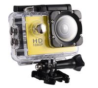 Caméra sport étanche 1080P - SURENHAP - Jaune - 90° angle - 30m étanchéité - 900mAh batterie