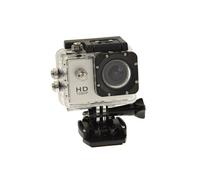 Caméra Sport Étanche 30 M Caméra D'Action Waterproof Full HD 1080P 12 Mp Argent + SD 16Go YONIS