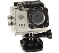 Caméra Sport Étanche 30 M Caméra D'Action Waterproof Full HD 1080P 12 Mp Argent + SD 8Go YONIS G