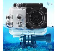 Camera Sport Full HD 1080P Étanche 30m Écran 2' Grand Angle 140° Blanc YONIS