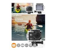 Caméra sport Type GOPRO 4K 60fps 16 MPixel + Support Étanche 30.0 m 90 min Wi-Fi pour Android / IOS.