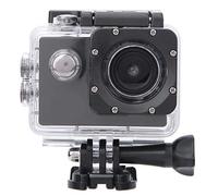 Caméra Sport HD, Caméra d'action Extérieure WiFi HD 1080P avec Kit D'Accessoires pour Supports de Boîtier étanches avec Objectif Grand Angle 140° pour L'équitation en Plein Air, Plongée