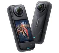 Caméra sport Insta360 X5 Caméra d'action 360° 8K étanche, vidéo grand angle 4K, pour sport, voyage - Noir
