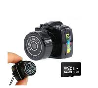 Caméra Sport, Minuscule Mini Caméra Enregistreur Audio Vidéo HD Webcam Y2000 Caméscope Petit DV DVR Sécurité Secret Nounou Voiture Sport Micro Cam Avec Micro ,Extérieur, Sports, Vidéo(Cam add 16g tf C