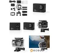 Caméra sport Type GOPRO 20 MPixel + Support Étanche 30.0 m 90 min Wi-Fi pour: Android™ / IOS