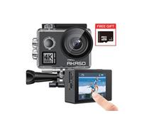 Caméra Sport V50 Elite SE 4K 60FPS écran tactile WIFI Télécommande Commande Vocale Avec 32Go Carte mémoire Noir