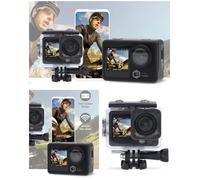 Caméra sport wifi Type GOPRO 12 MPixel + Support Étanche Haute qualité - Double écran 1080p@30fps