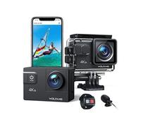 Caméra Sport WOLFANG 4K 60FPS, GA300 24MP Grand Angle Ecran Tactile