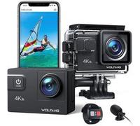 Caméra Sport WOLFANG 4K 60FPS, GA300 24MP Grand Angle Écran Tactile G