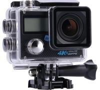 Caméra Sportive 4k-Caméra D'action Sous-Marine Ultra Hd,16 Mp,Double Écran,Batterie 900 Mah,Boîtier Étanche 30 M,30 Fps,Grand Angle 170°,Wifi (Avec Télécommande)