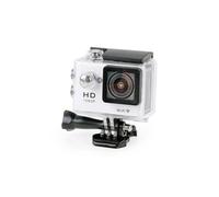 Caméra Sportive Etanche 30M 170° HD 1080P Wifi Time Lapse Multi Sport Argent 8Go