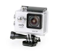 Caméra Sportive Étanche 30M 170° HD 1080P Wifi Time Lapse Multi Sport Argent + SD 32Go YONIS