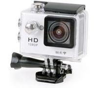 Caméra Sportive Étanche 30M 170° HD 1080P Wifi Time Lapse Multi Sport Argent + SD 32Go YONIS