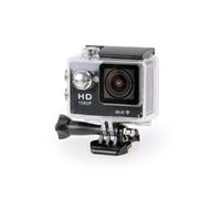 Caméra Sportive Étanche 30M 170° HD 1080P Wifi Time Lapse Multi Sport Noir 8 Go YONIS